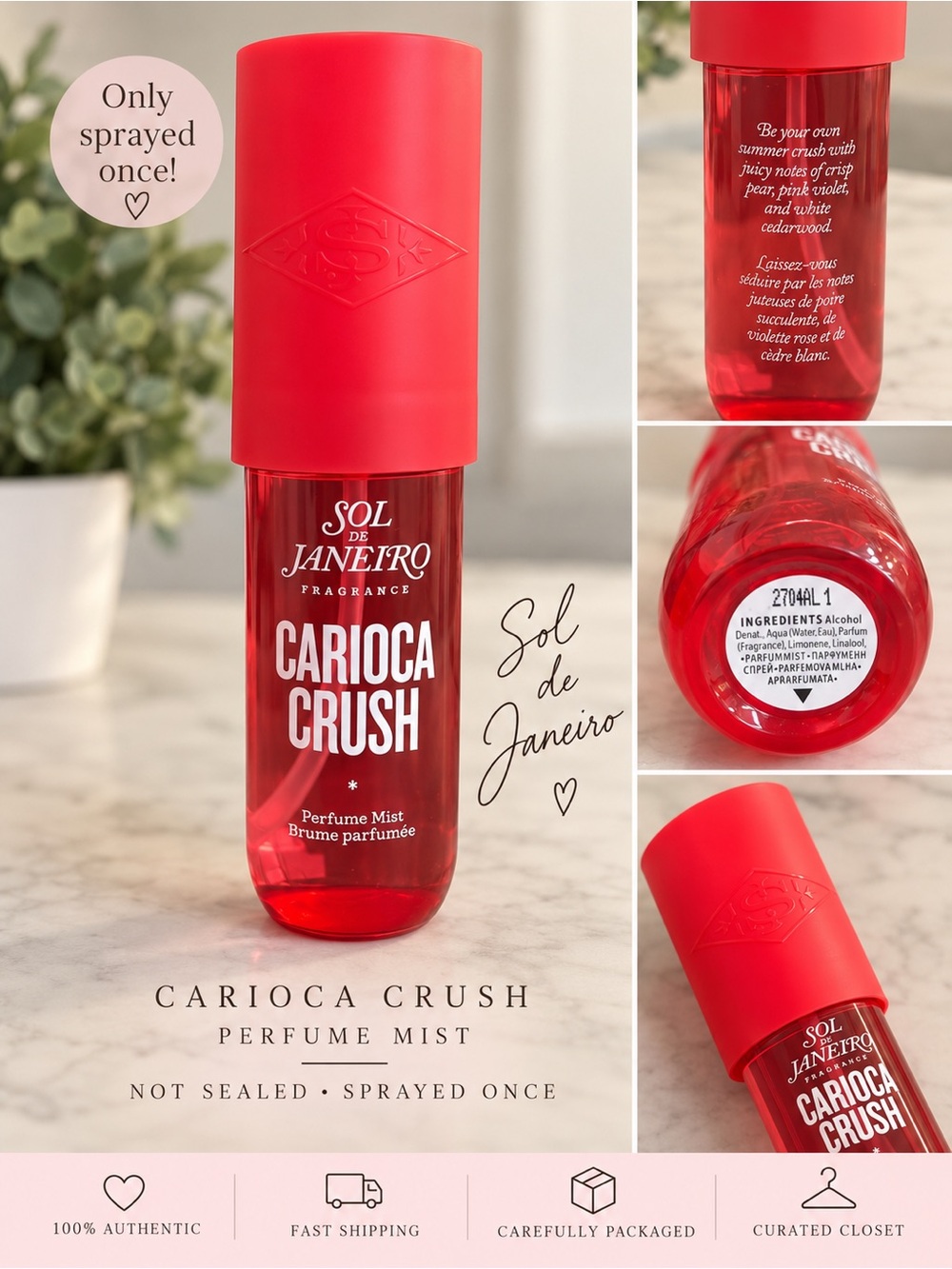Perfume Mist Bottle